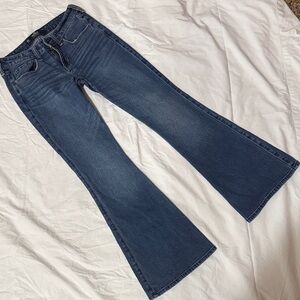 Hollister Kids Dark Blue Flare Jeans